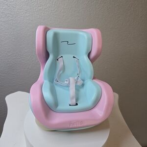 Car Seat For Labubu  Pink and Blue Baby Seat